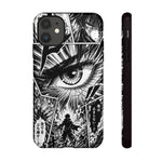 Manga Speed Lines Art Tough Phone Case