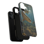 Brown Trout Streamer Phone Case Freshwater Fishing Gift for Anglers