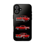 Red 1957 Bel Air Classic Car Phone Case Tough American Multi View