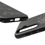 Black Silverado Classic Pickup Tough Phone Case for Chevy Truck Fans