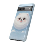 Samoyed Kawaii Snowball Chibi Art Tough Phone Case