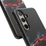 Z06 C8 Phone Case, Red Smoke Studio Reflection Cover