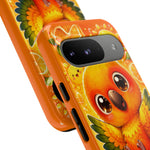 Sun Conure Kawaii Citrus Art Tough Phone Case