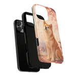 Akita Cherry Blossom Phone Case Sakura Dog Lover Gift