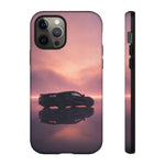 C8 Corvette Silhouette Pastel Horizon Case