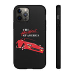 1991 Camaro Heartbeat Red Muscle Car Tough Phone Case Cover