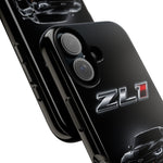 ZL1 Camaro phone case | tough phone case, black muscle car design