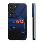 R34 Skyline Afterburner Rear GT-R Tough Phone Case for JDM Fans