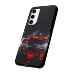 Z06 C8 Phone Case, Red Smoke Studio Reflection Cover