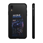 R34 Skyline Spec Sheet Phone Case, RB26 Night Expressway Cover