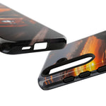 Supra MK4 Orange Touge Night JDM Speed Art Tough Phone Case