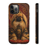 Pekingese Imperial Chinese Art Tough Phone Case