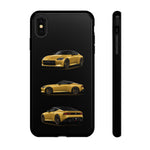 Gold Fairlady Z Classic Sports Car Tough Phone Case - 3 View