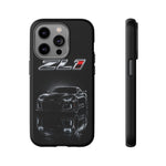 ZL1 Camaro phone case | tough phone case, black muscle car design