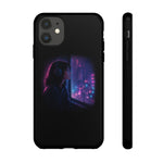 Girl at Window Night Cityphone Case | Tough Case