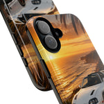 Supra MK4 Super White Targa Coastal Art Tough Phone Case
