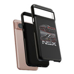 NSX Dual View Black Red JDM Sports Car Tough Phone Case Gift