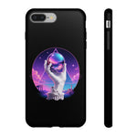 Marble Hand Orb Synthwave Phone Case Mythic Tough Case