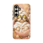 Spa Shih Tzu Phone Case | Cute Dog Relaxation