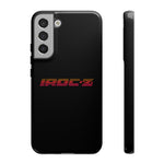 Camaro IROC-Z Retro Sunset Stripe Emblem Tough Phone Case Cover Gift
