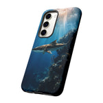 Cobia Reef Phone Case, Shaft of Light Ocean Fishing Tough Cover