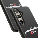 1970 Camaro Z28 White Silhouette Tough Phone Case Cover Gift