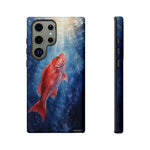 Red Snapper Fishing Phone Case Saltwater Angler Tough Gift