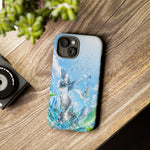 Copy of Silver Butterflies Tough Case | Blue Sky Water Droplets Phone Cover