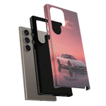 White FD RX-7 Blush Pink Sky Tough Case