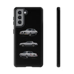 Silver Cutlass Supreme Classic Coupe Tough Phone Case - 3 View