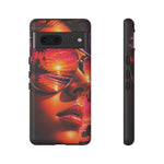 Sunset Reflection Sunglasses Retrowave 80s phone case