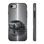 Silver Charger RT Phone Case, Classic Muscle Car Racing Stripe Cover