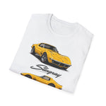 Yellow 1969 Corvette Stingray T-Shirt | Classic C3 Muscle Car Tee
