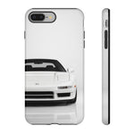 White NSX Phone Case, Retro 90s JDM Supercar Cover, Gift for Car Lovers