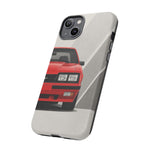 Fox Body Mustang Four-Eye Red Tough Phone Case