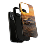 73 Chevy C10 Square body Truck Two-Tone Sunrise Tough Phone Case