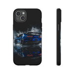 Camaro ZL1 Phone Case, Blue Track Smoke Studio Cover