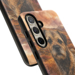 Border Terrier Earthy Watercolor Art Tough Phone Case