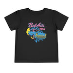 1957 Chevy Bel Air Toddler T-Shirt – Retro Blue & Pink Classic Car Tee