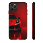 Torch Red C8 Corvette Studio Tough Phone Case