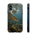 Brown Trout Streamer Phone Case Freshwater Fishing Gift for Anglers