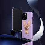 French Bulldog Bat Ears Kawaii Pet Dog Art Tough Phone Case