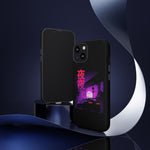 MK4 Supra Purple Night Vaporwave JDM Tough Phone Case Cover