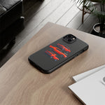 1969 Camaro SS Orange Triple View Muscle Car Tough Phone Case