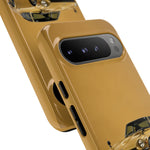 Antique Gold Fairlady Z Phone Case, Classic JDM Tough Cover