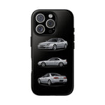 Silver Prelude Sports Coupe Tough Phone Case for JDM Fans