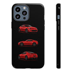 Red 370Z Sports Coupe Tough Phone Case for JDM Enthusiasts