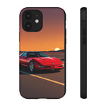 Red C4 ZR-1 King of the Hill Art Tough Phone Case
