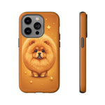 Chow Chow Kawaii Lion Mane Pet Dog Art Tough Phone Case