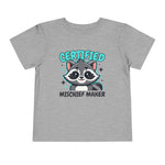 Certified Mischief Maker Funny Toddler Boys Girls T-Shirt Gift